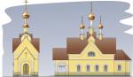 Храм по проекту реконструкции